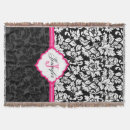 Search for black white vintage floral blankets Elegant