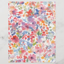 Search for floral scrapbook paper Watercolor