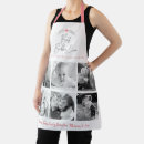 Search for grey and yellow aprons Photo collage