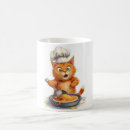 Search for cute chef mugs Cat