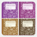 Search for school notebook stickers Student