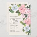 Search for womans 75th birthday invitations For her