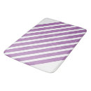 Search for lavender and white bath mats Modern