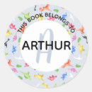 Search for school name bookplates Dinosaur