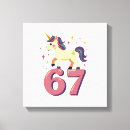 Search for rainbow unicorn canvas prints Kawaii
