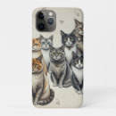 Search for vintage cat iphone cases Whimsical