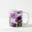 Search for purple pansy mugs Nature