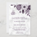 Search for dark purple wedding invitations Traditional