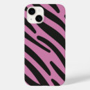 Search for pink zebra iphone cases Black