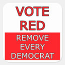 Search for vote republican stickers Red