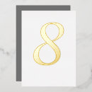 Search for gold foil table cards Elegant table numbers