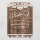 Search for bbq baby girl shower invitations Wood