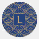 Search for art deco monogram stickers Gatsby