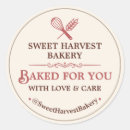 Search for home bakery stickers Baked goods