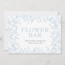 Search for blue floral bridal shower invitations Garden party