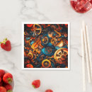 Search for steampunk napkins Clockwork