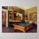 Search for pool room art Vintage