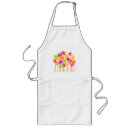 Search for flower drawing aprons Floral
