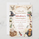 Search for witch birthday invitations For kids