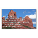 Search for arizona business cards Red rocks
