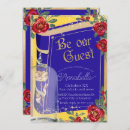 Search for beauty and the beast invitations Fairy tale