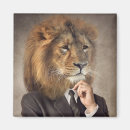 Search for lion portrait magnets Zoo
