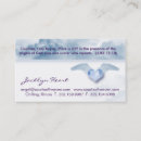 Search for heaven business cards Elegant