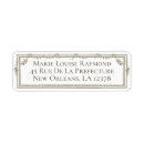 Search for sepia return address labels Floral