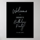 Search for black and silver birthday Modern