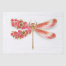 Search for dragonfly tissue paper Flower