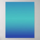 Search for gradient ombre posters Turquoise