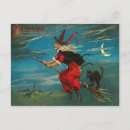 Search for flying witch postcards Autumn