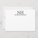 Search for black white note cards Modern