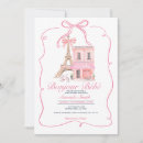 Search for paris baby shower invitations Parisian cafe
