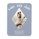 Search for dusty blue wedding save the dates Minimal
