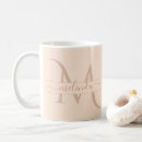Search for pastel blush pink mugs Initial