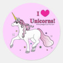 Search for i love unicorns stickers Pink