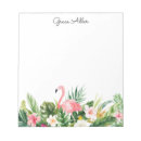Search for flamingo notepads Watercolor