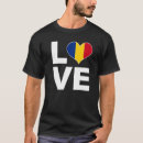 Search for i love romania tshirts Heart