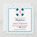 Search for nautical christening invitations Anchor