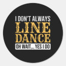Search for line dance stickers Danceparty