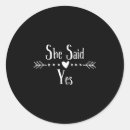Search for said yes stickers Engagement