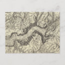 Search for topographical map postcards California