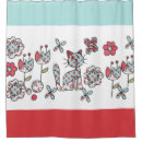 Search for red polka dots shower curtains Flowers