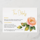 Search for peachy rose invitations Floral