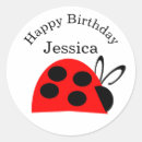 Search for red and black ladybug stickers Birthday