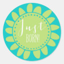 Search for just green stickers Floral