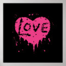 Search for hot pink heart posters Valentine