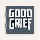Search for grief notebooks Charlie brown