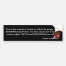 Search for knowledge bumper stickers Ignorance